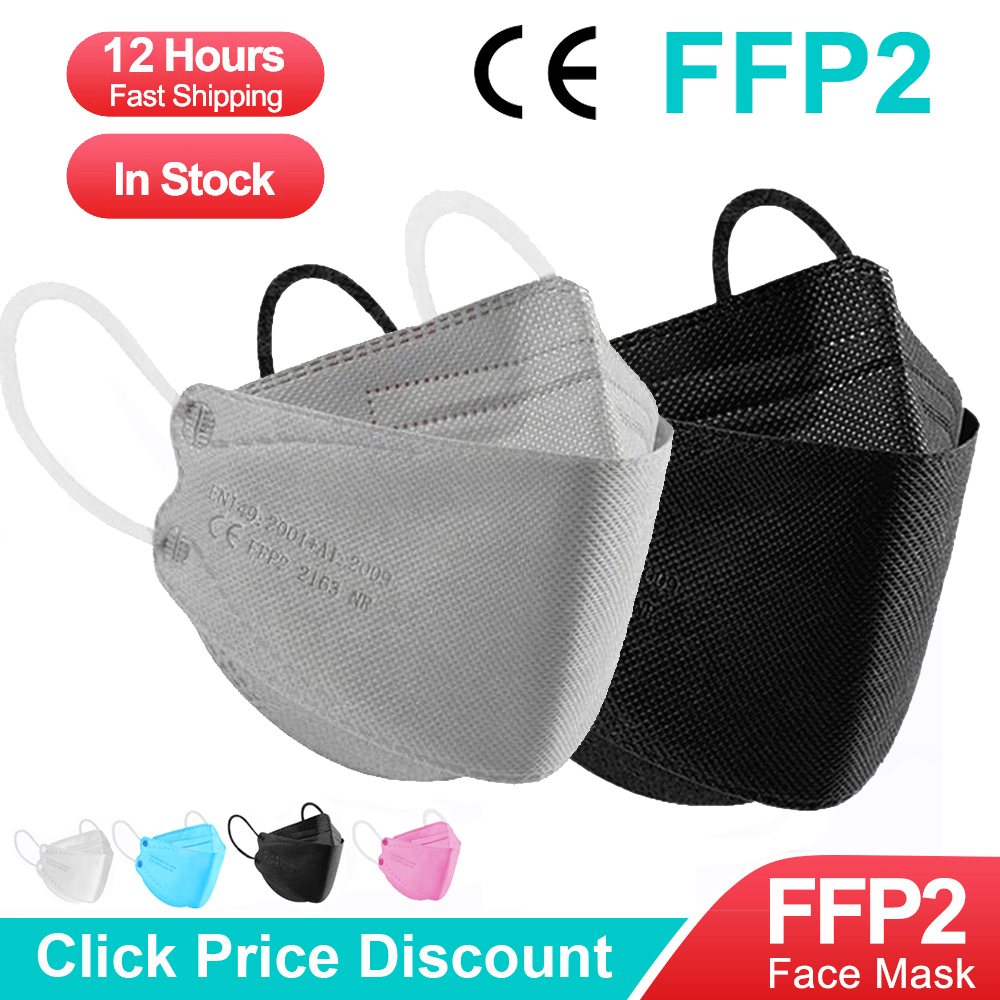 Disposable Surgical Mask - Maschera protettiva FPP2 CE, maschera antipolvere,