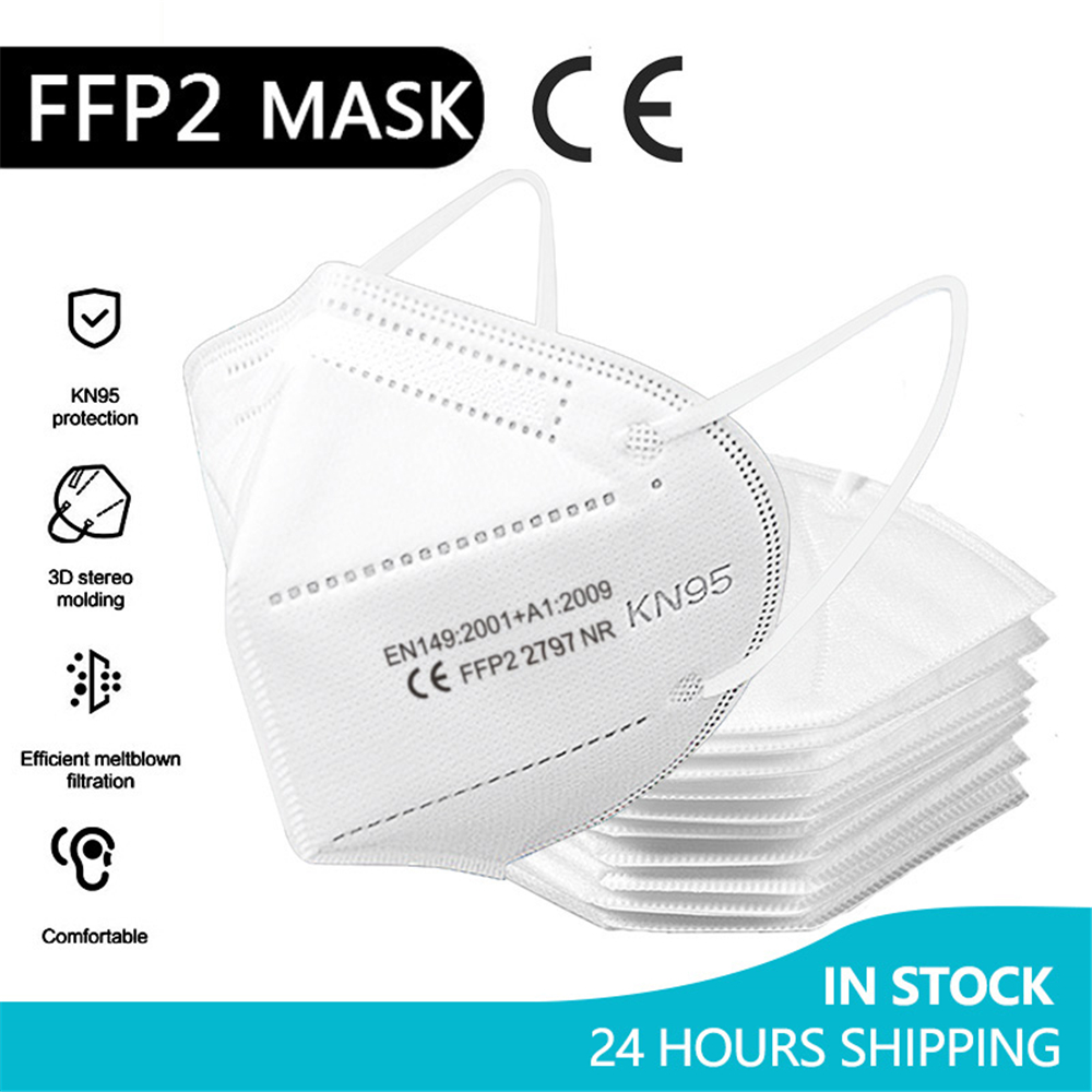 Disposable Surgical Mask - 10-100 Pezzi Maschera FFP2 Certificata CE,